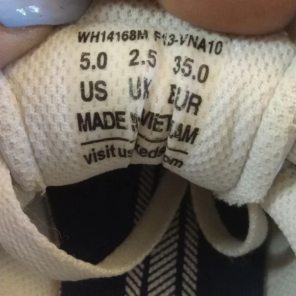 Keds Women's White Size 5 Leather Sneakers Tennis Shoes Comfort Walking - Picture 5 of 8